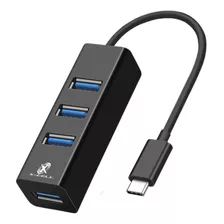 Hub Tipo-c 3.1 4 Usb 3.0 Ultra Rápido Para Macbook E Celular