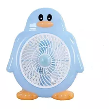 Mini Ventilador De Niños Electrico Potente Pinguino 