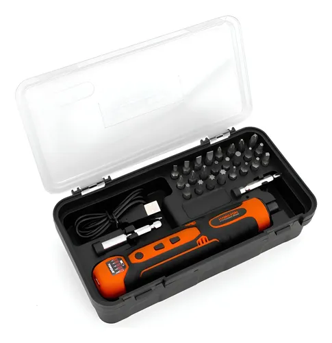 Atornillador Inalambrico Hamilton 3,6v + Accesorios Ult136 Naranja
