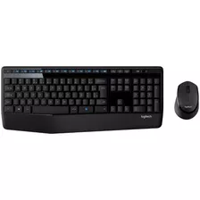 Kit Tecl+mouse S/fio Mk345 Preto Logitech