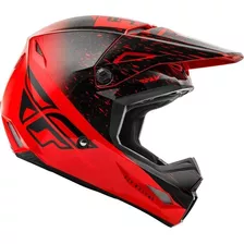 Capacete Fly Kinetic K120 Vermelho/preto Mx Cross Trilha