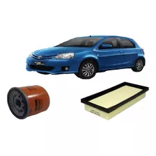 Kit 2 Filtros Toyota Etios/cross 1.5 16v Del 2016 A 2023 