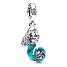 Charm Pandora Sirenita Ariel Versión 2023 Disney Ale 925