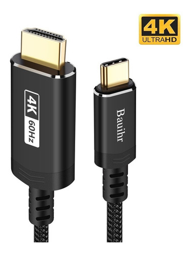Cable Adaptador Atolla Usb Tipo C A Hdmi 4k 60hz De 1.8m