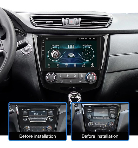 Radio Android 12 Nissan Qashqai X-trail 4gx64g Carplay Foto 2