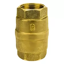 Valvula Retençao Ar Agua Metal 1 Polegada 32mm Vertical