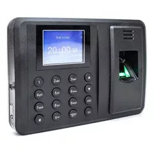 Kit Relógio Ponto Biométrico Digital Português+cartão Sd32gb