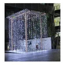 Cortina Led Vintage 6x3 Boda Navidad Decoracion Blanco Calid O Blanco Frio Eventos Boda Cumpleaños Jardin