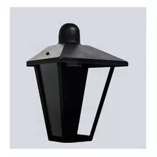 Aplique Farol De Pared Exterior 3 Caras Hierro Apto Led Ux