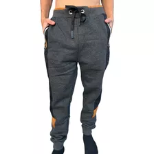 Calça Moletom Flanelada Masculina Com Punho Bolso E Cordão