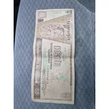 Billete De 50 Centavos 1996 
