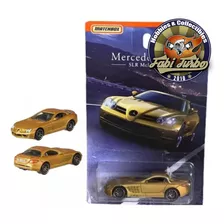 Matchbox 2018 - Mercedes Benz Slr Mclaren Dourada Fosca