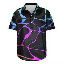 Camiseta I Para Hombre, Camisa Hawaiana De Manga Corta Estam