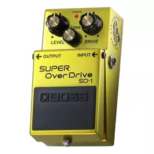 Pedal Super Overdrive Boss Sd-1-b50a Edição Especial 50 Anos