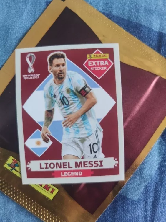 Vendo Figura Original Panini Extra Bronce Messi Qatar 2022