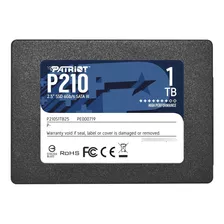 Hd Ssd Interno Patriot P210s1tb25 1tb Novo N/f