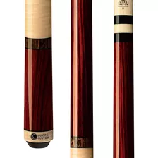 Lucasi Custom Rengas And Curly Maple Pool Cue Con Anillos Bo