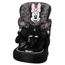 Cadeira Auto Kalle Minnie Mouse Typo Grupo 1/2/3 Até 36 Kg Cor Preto