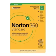 Licencia Norton 360 Standard 10gb Para 1 Dispositivo