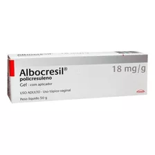 Albocresil Gel Com Aplicador 50g