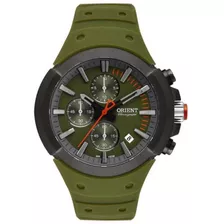 Relógio Orient Masculino Cronógrafo Verde Myspc004 E1ex