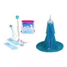 Elsa Princesa Frozen I Vestido Fiesta ***5 Accesorios***