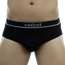 Cueca Colcci Slip Original Sem Costura Preto Masculina 