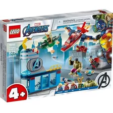 Brinquedo De Montar Os Vingadores Marvel A Ira De Loki Lego Quantidade De Peças 223