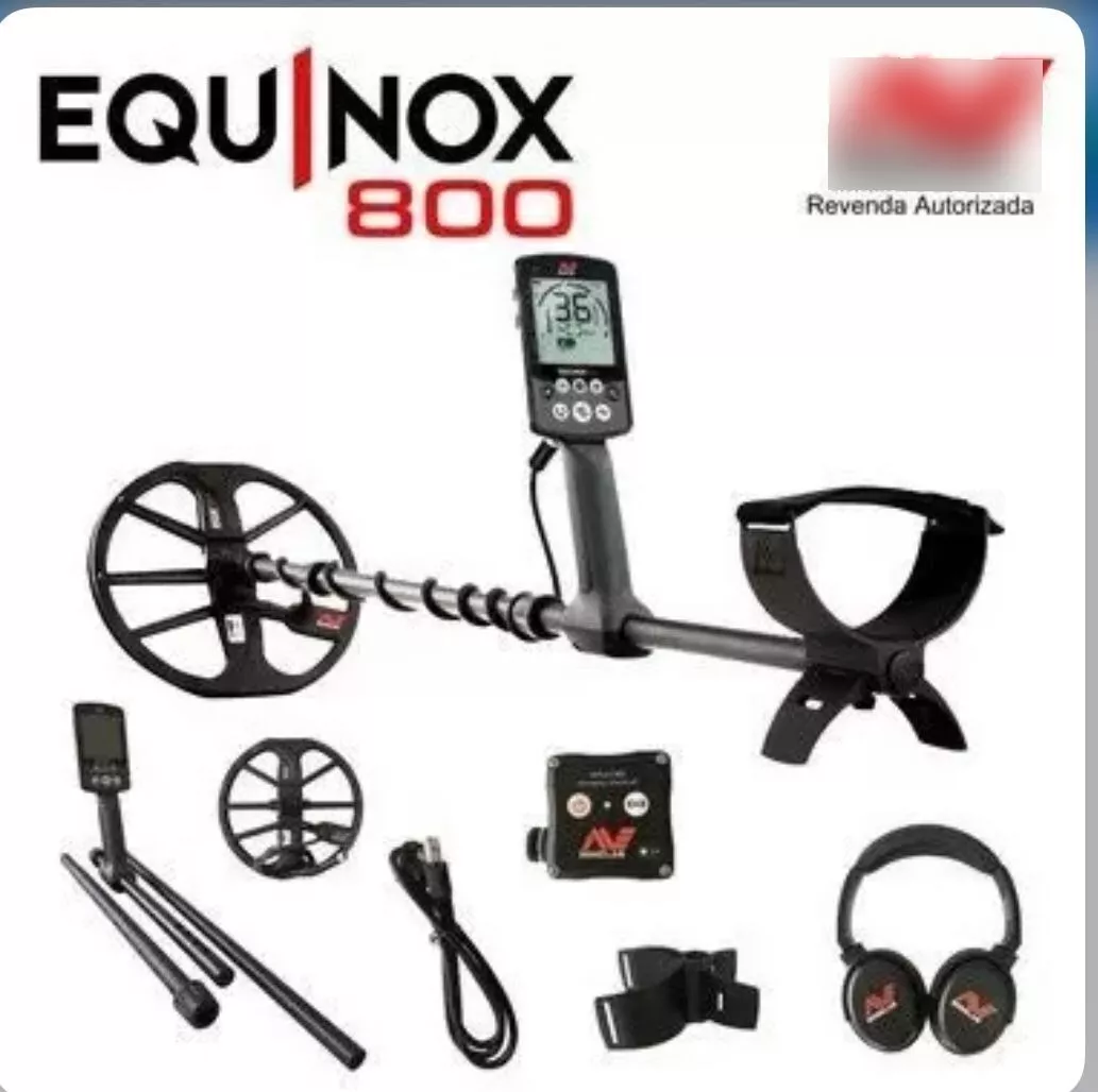 Equinox 800 Detector De Metais + Sand Scoop Novo