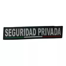 Insignia De Pvc Para Chaleco Seguridad Privada Con Bandera