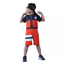 Fantasia Infantil Menino Naruto Acompanha Bandana 