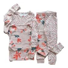Pijama Carters 4 Peças Original Importado Infantil Menina