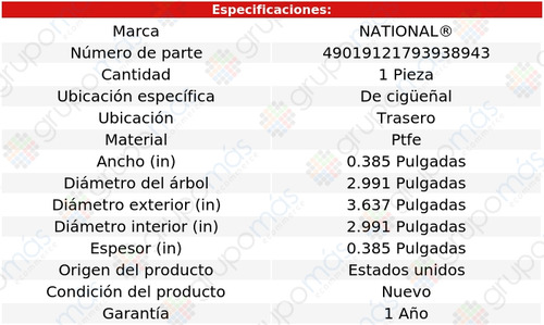 Retn Cigeal Tras National G6 V6 3.5l 2005 A 2010 Foto 3