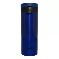 Termo Acero Inox, 500 Ml, Azul Marino Con Negro, F2890286