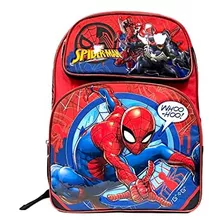 Mochila Escolar Para Niños Spiderman 16