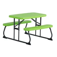 Mesa Plegable Niños De 3 A 5 Años Lifetime Camping Verde