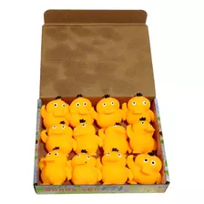 Pack 12 Squishy Pato Animalitos Con Luz Antiestrés 1163-11