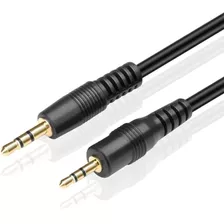 Cable Adaptador De Audio 3,5mm A 2,5mm M/m | Negro, 0,9 M