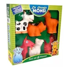 Muñecos Set De Granja Original Monsi 
