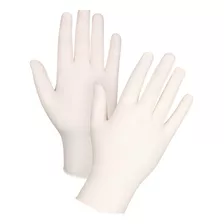 Guantes Descartables Antideslizantes Bremen Examinación Color Blanco Talle S De Látex Con Polvo X 100 Unidades