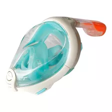 Máscara Snorkeling Easybreath 500 Mergulho Tribord (usada)