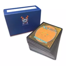 Lote Pack Magic 100 Cartas Aleatórias Comuns (azul)