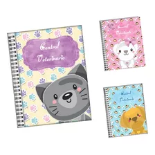 Kit Imprimible Control Veterinario Agenda Mascotas Cuadernos