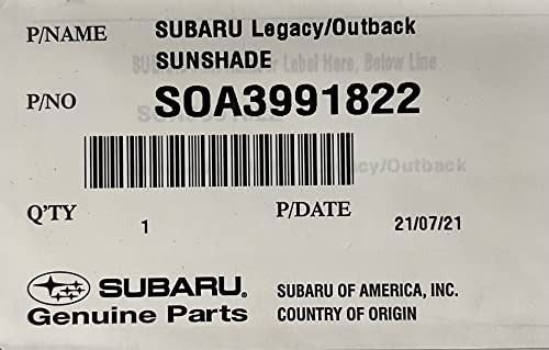 Sombrilla Original Subaru Outback \u0026 Legacy Soa3991822 G Foto 2