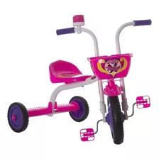 Triciclo Ultra Bikes Top Girl Branco E Rosa