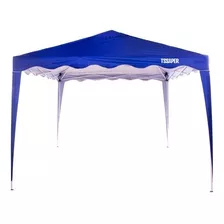 Gazebo Tenda 3x3 Metros Articulado Pés Aluminio Dobrável Barraca Camping Praia - Tssaper