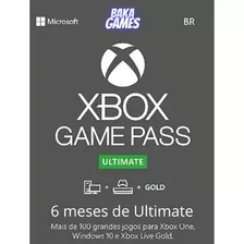 Xbox Game Pass Ultimate 6 Meses - 25 Dígitos