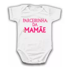 Body Parceirinha Da Mamãe Personalizado