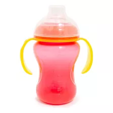 Vaso Bebe Pico De Silicona Asas Y Tapa 300ml Love