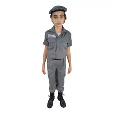 Fantasia Polícia Militar Infantil Personalizada